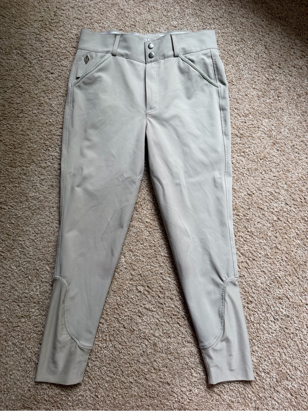 Tan 70degrees Knee Patch Breeches - 28R